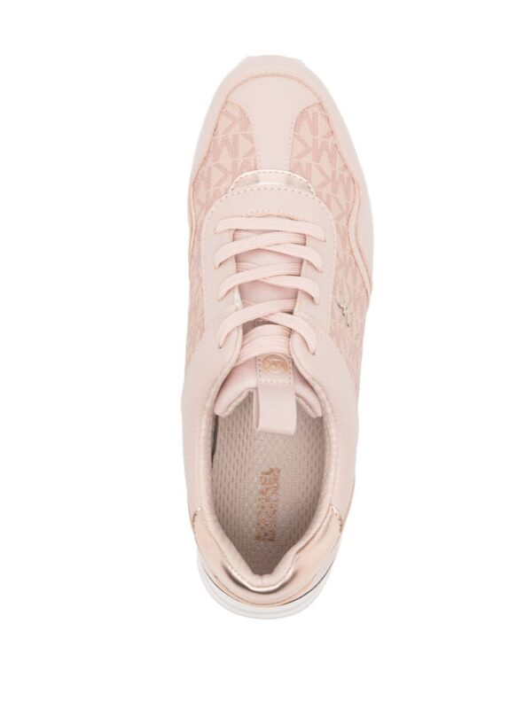 Michael Kors Raina logo-jacquard platform sneakers - Image 4