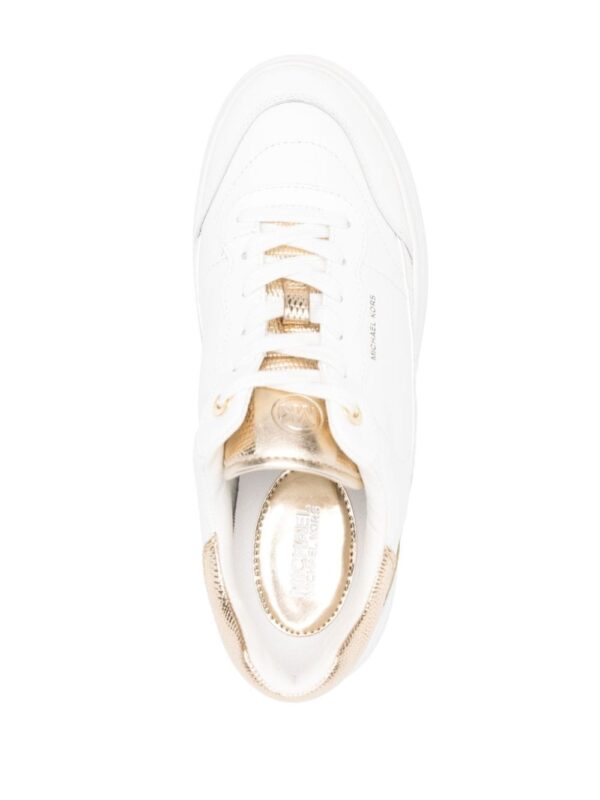 Michael Michael Kors Hayes leather platform sneakers - Image 4