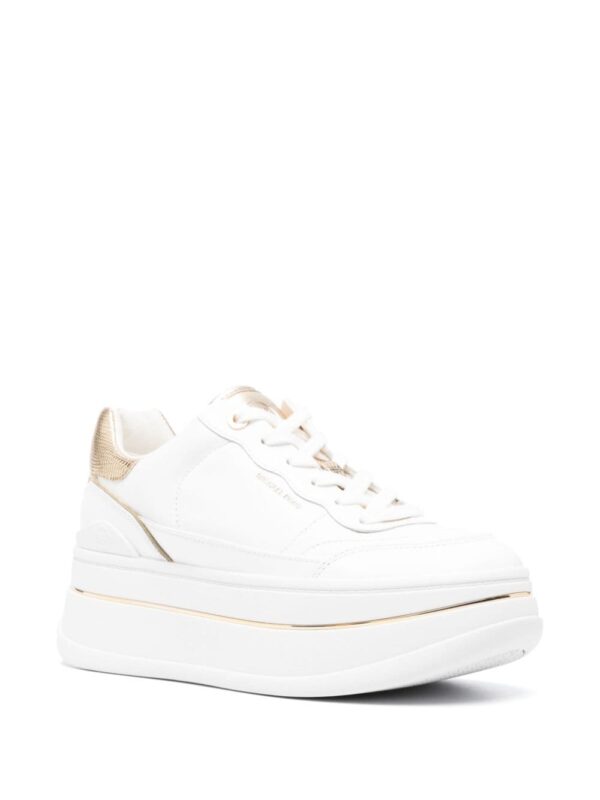 Michael Michael Kors Hayes leather platform sneakers - Image 2