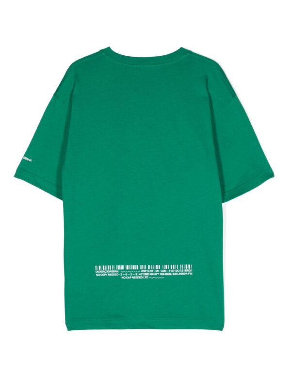 Dolce & Gabbana DGVIB3  DGVIB3 print cotton T-shirt - Image 2