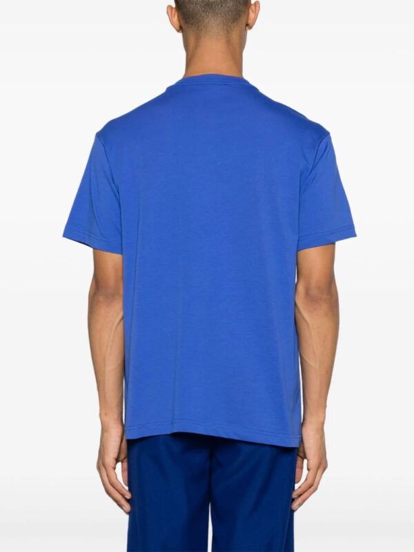 Versace Jeans Couture  logo-patch cotton T-shirt - Image 4