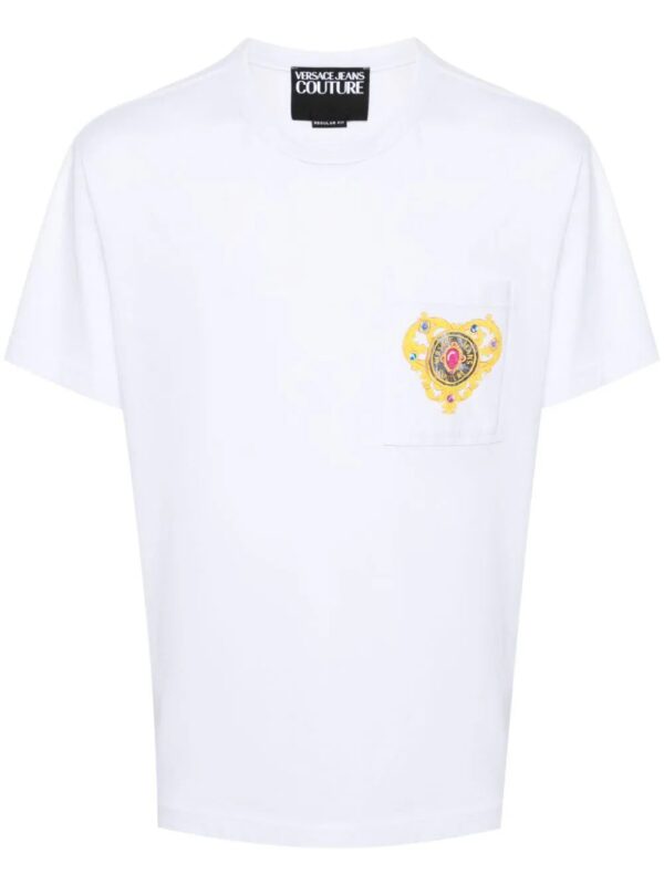Versace Jeans Couture  logo-print cotton T-shirt
