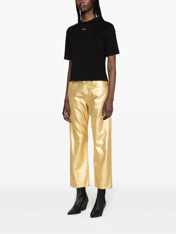Off-White  Arrows cotton T-shirt - Image 4
