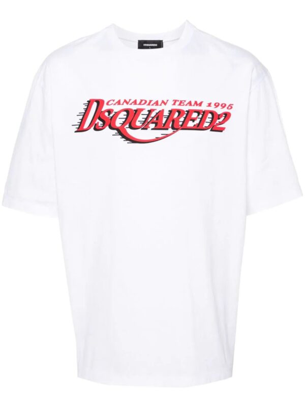 DSQUARED2  logo-print cotton T-shirt