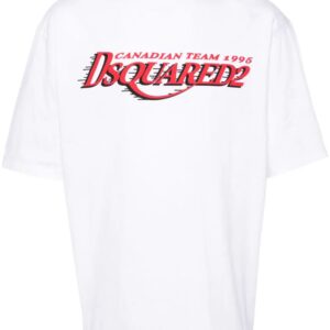 DSQUARED2 logo-print cotton T-shirt