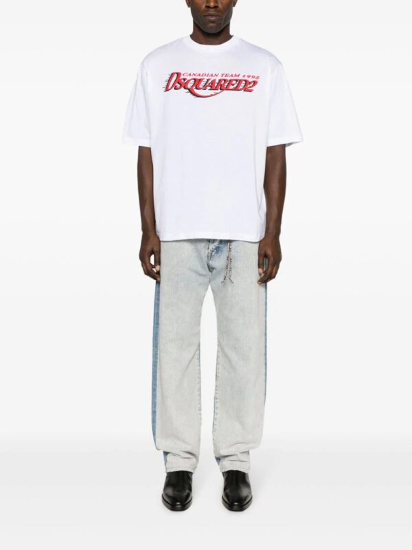DSQUARED2  logo-print cotton T-shirt - Image 2
