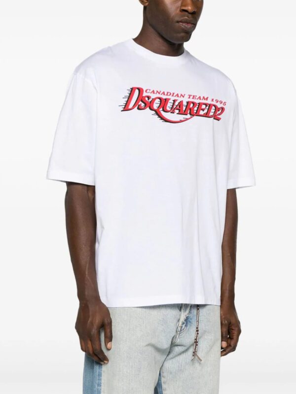 DSQUARED2  logo-print cotton T-shirt - Image 3
