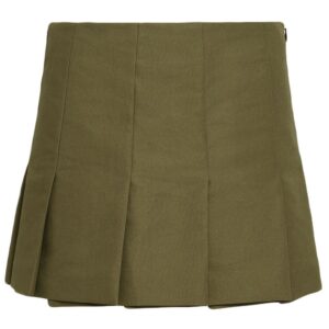 Prada  triangle-logo canvas miniskirt