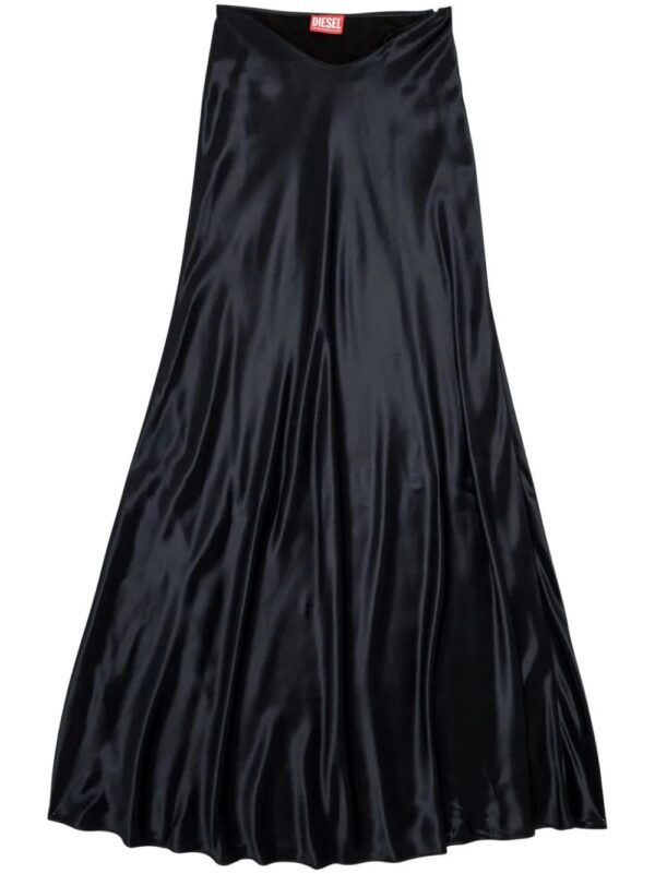 Diesel  O-Syren satin maxi skirt