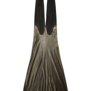 Diesel  O-Dyva panelled satin skirt