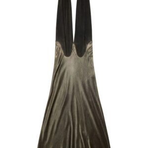 Diesel  O-Dyva panelled satin skirt