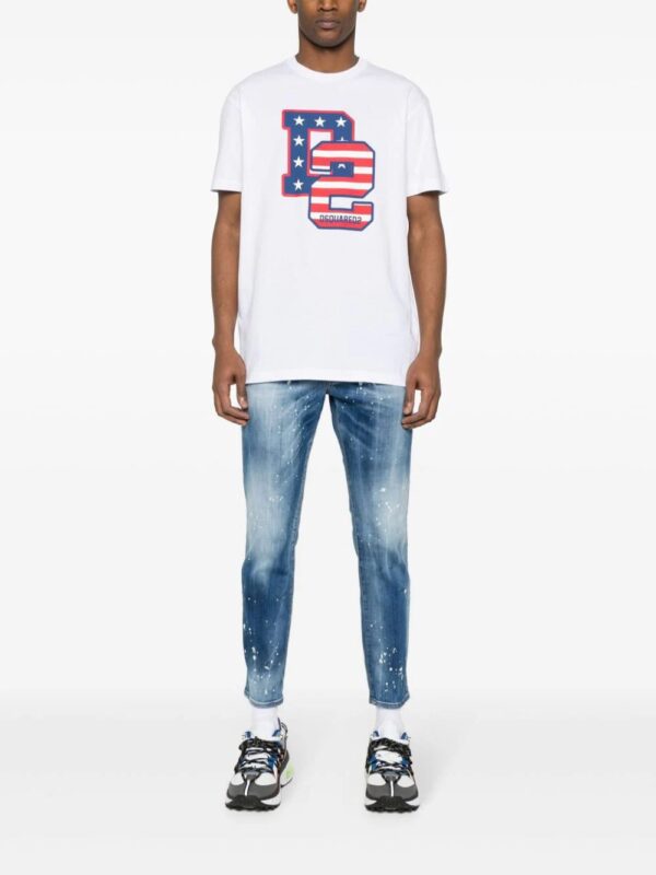 DSQUARED2  logo-print T-shirt - Image 2