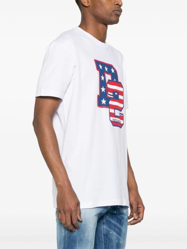DSQUARED2  logo-print T-shirt - Image 3