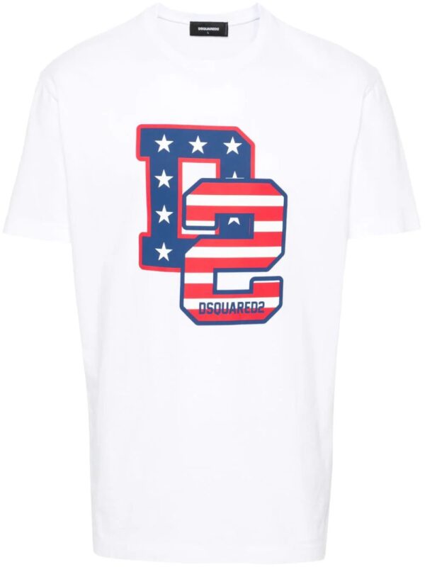 DSQUARED2  logo-print T-shirt