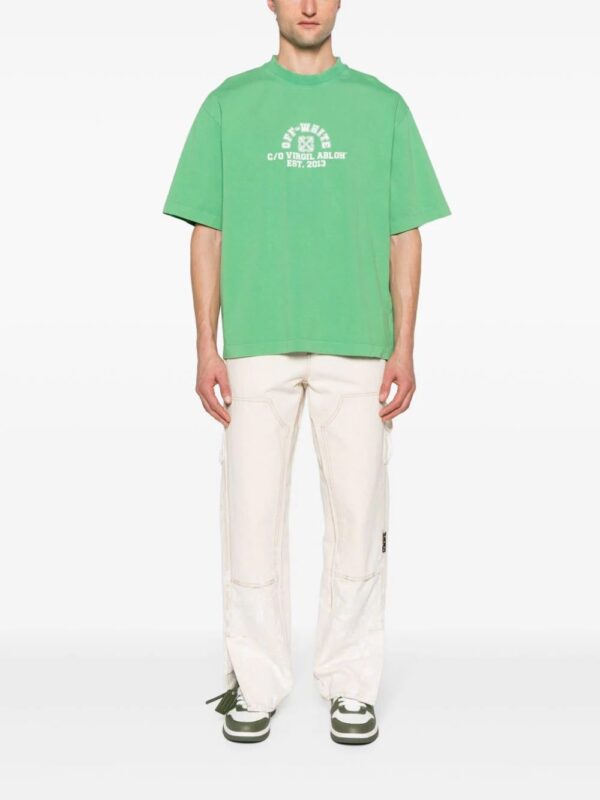 Off-White  logo-print cotton T-shirt - Image 2