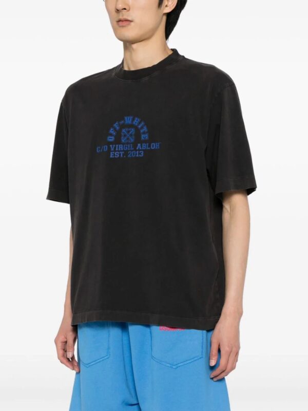Off-White  logo-print cotton T-shirt - Image 3