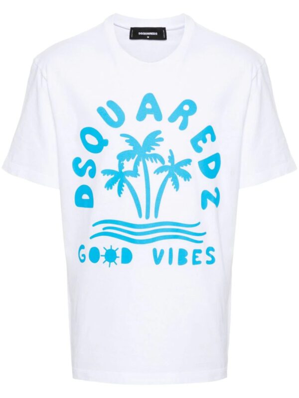 DSQUARED2  logo-print T-shirt