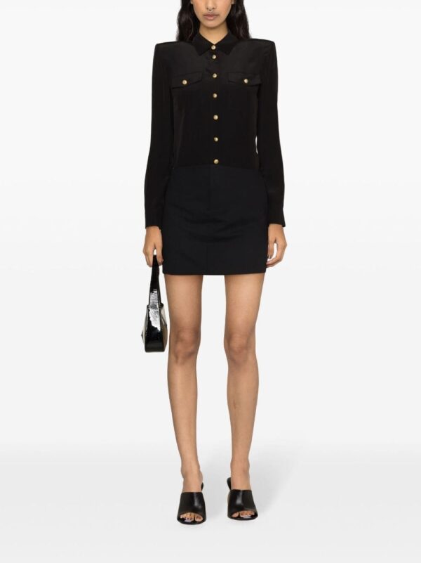Balmain long-sleeve silk shirt - Image 2