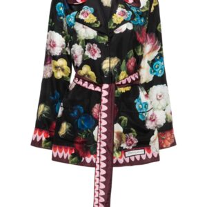 Dolce & Gabbana floral-print silk shirt