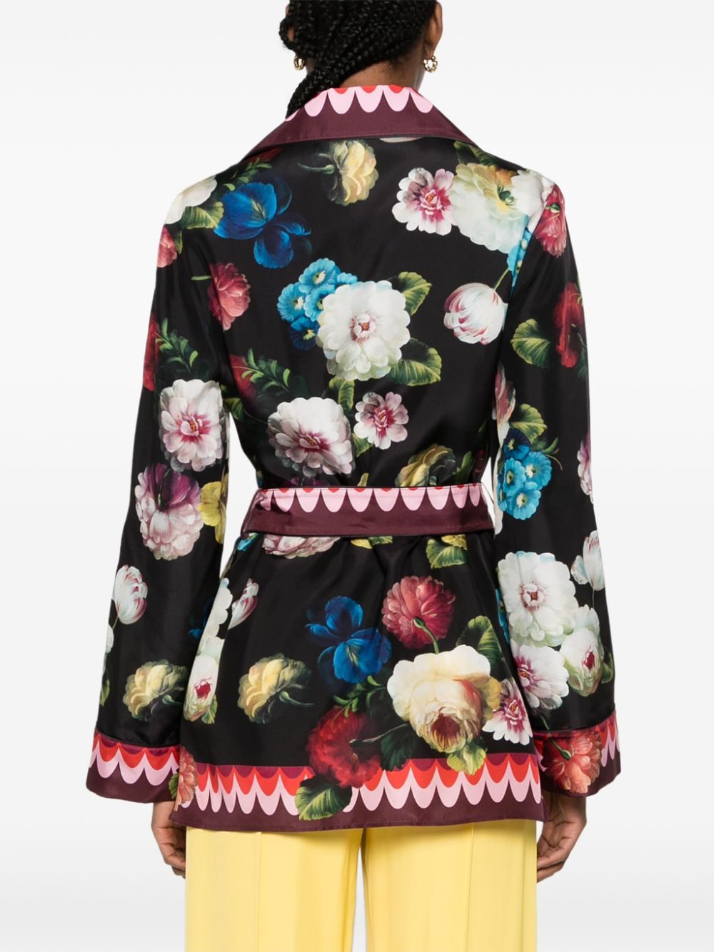 Dolce & Gabbana floral-print silk shirt - Image 4