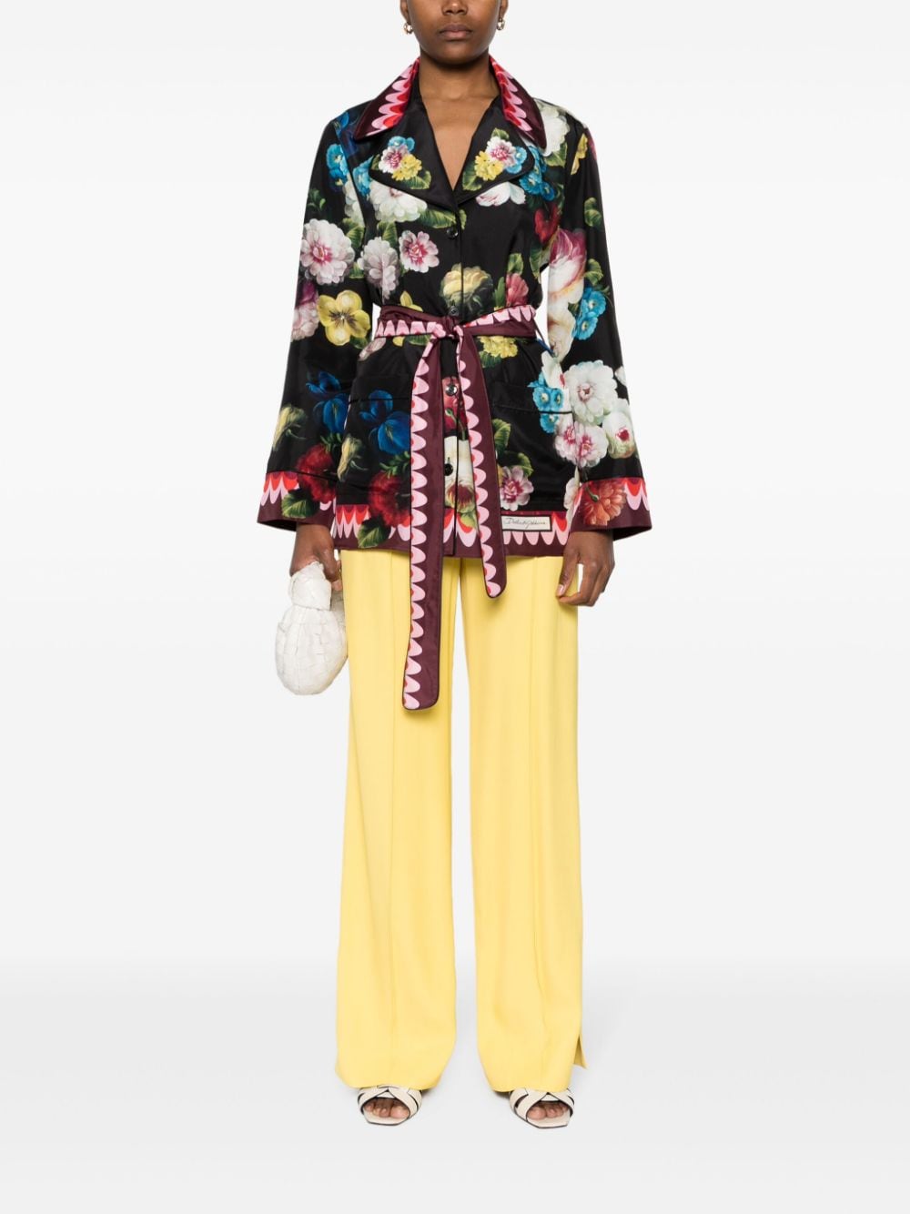 Dolce & Gabbana floral-print silk shirt - Image 2