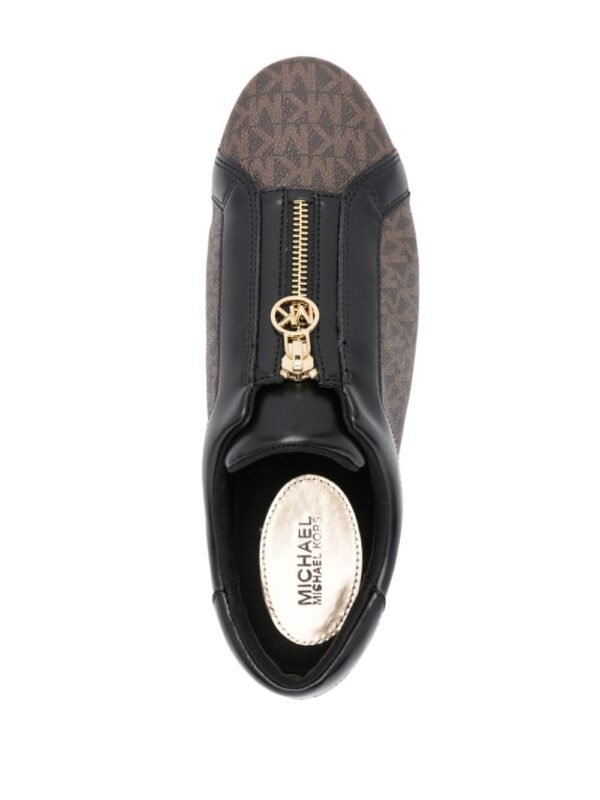 Michael Michael Kors Keaton logo-print sneakers - Image 4