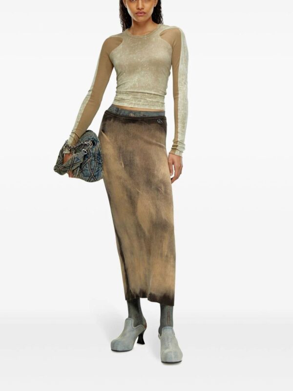 Diesel  M-Delma midi skirt - Image 2