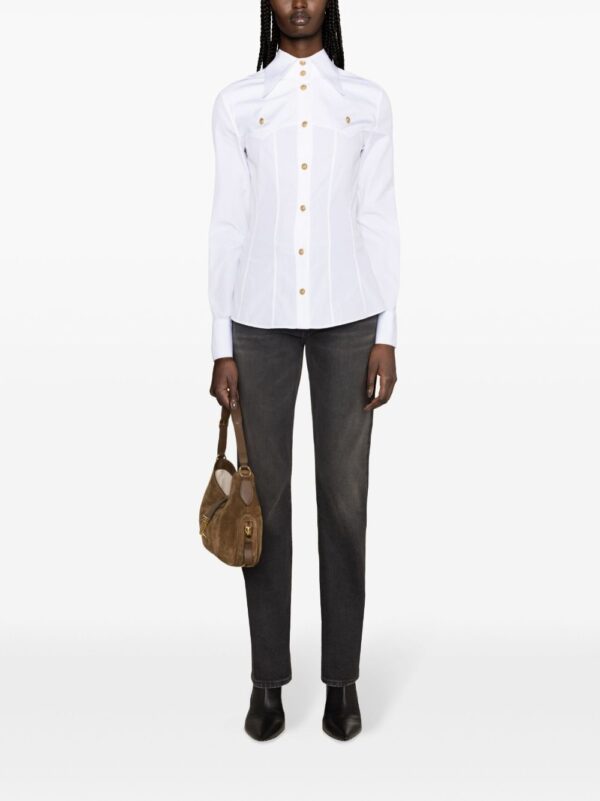 Balmain exposed-seam cotton shirt - Image 2