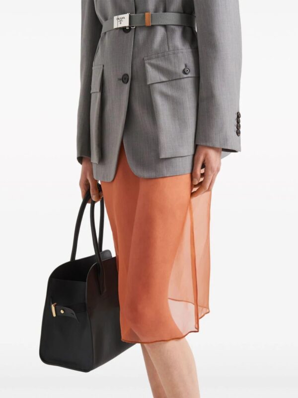 Prada  organza midi skirt - Image 4