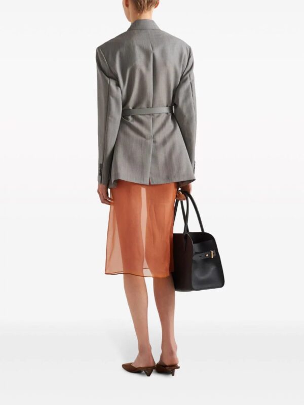 Prada  organza midi skirt - Image 3