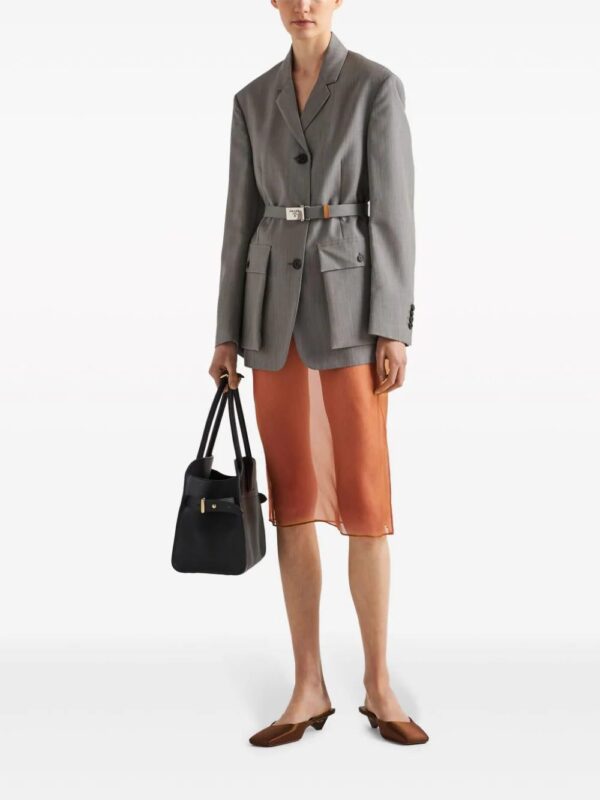 Prada  organza midi skirt - Image 2