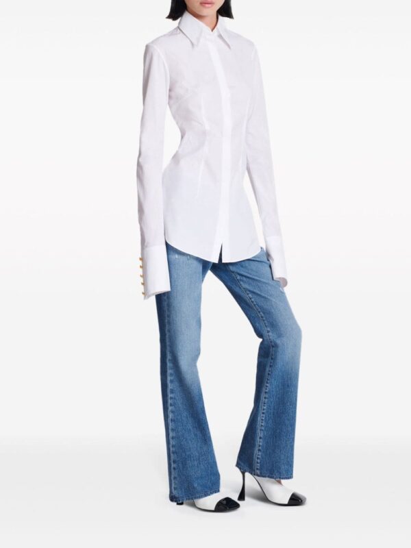 Balmain long-sleeve cotton shirt - Image 3