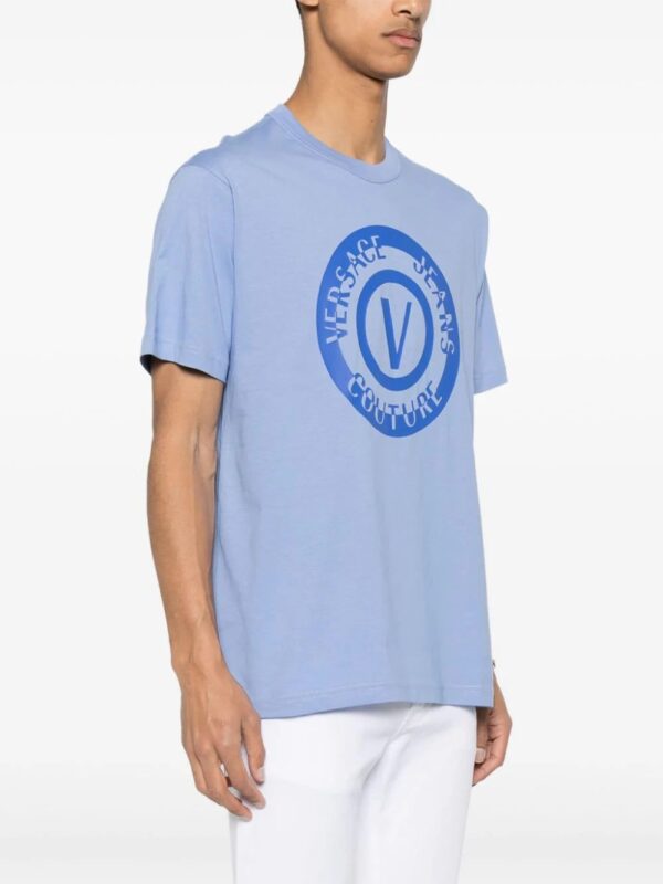 Versace Jeans Couture  logo-print cotton T-shirt - Image 3