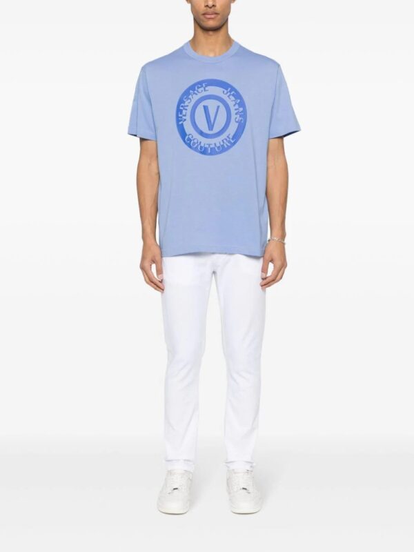 Versace Jeans Couture  logo-print cotton T-shirt - Image 2