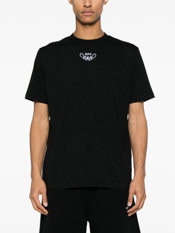Off-White  Bandana Arrow Skate cotton T-shirt - Image 3