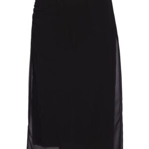 Prada  semi-sheer midi pencil skirt