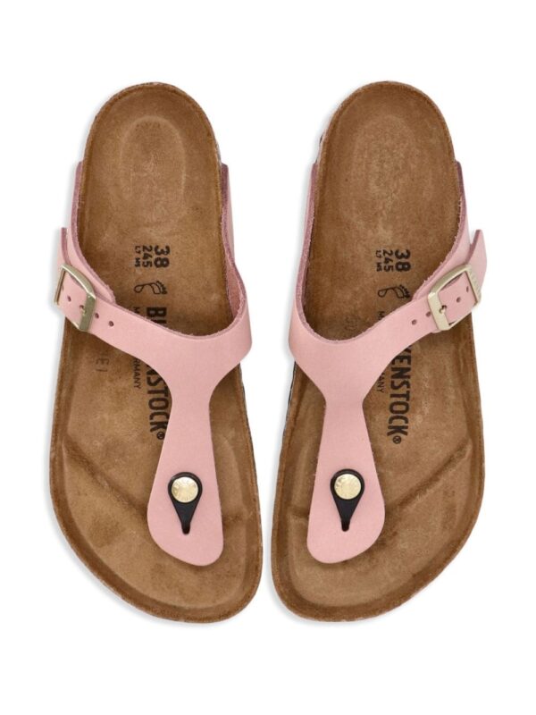 Birkenstock Gizeh leather flip flops - Image 4