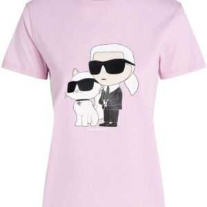 Karl Lagerfeld  Ikonik Karl & Choupette T-shirt