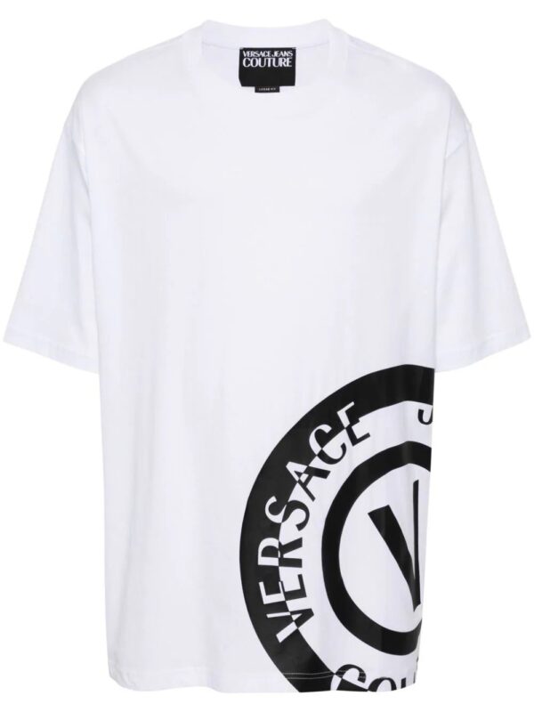 Versace Jeans Couture  logo-print cotton T-shirt