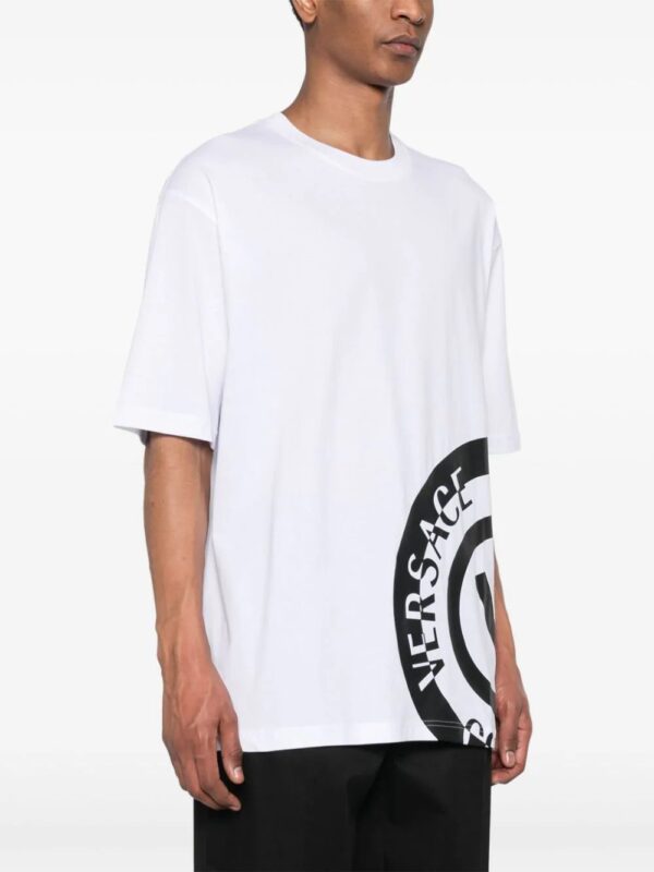 Versace Jeans Couture  logo-print cotton T-shirt - Image 3