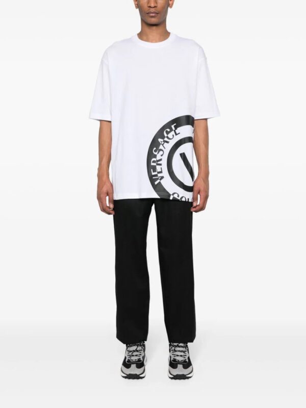 Versace Jeans Couture  logo-print cotton T-shirt - Image 2