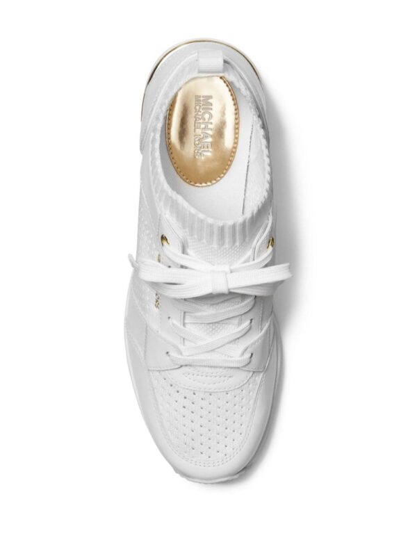 Michael Michael Kors Georgie lace-up wedge sneakers - Image 4