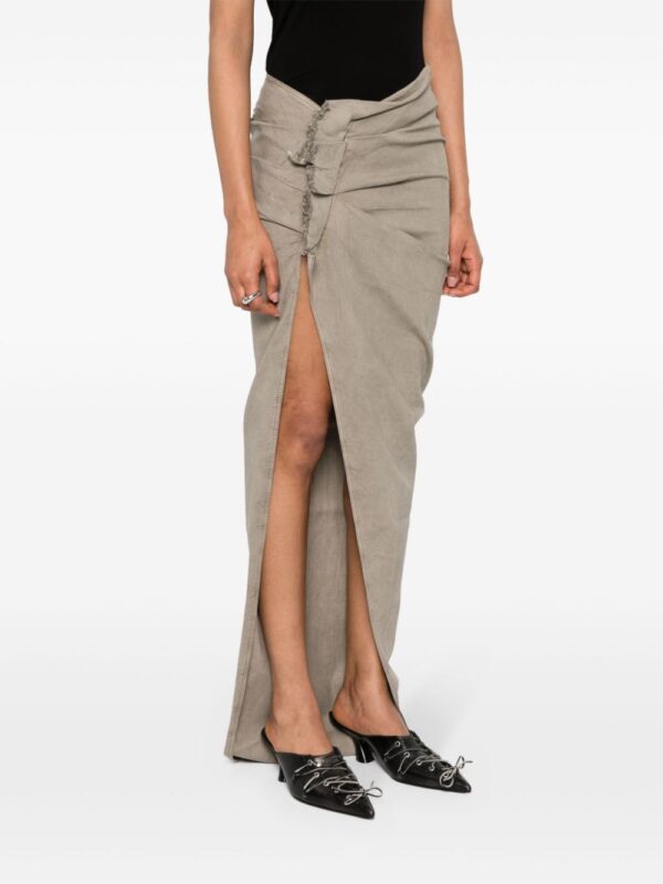 Rick Owens DRKSHDW  Edfu denim skirt - Image 3