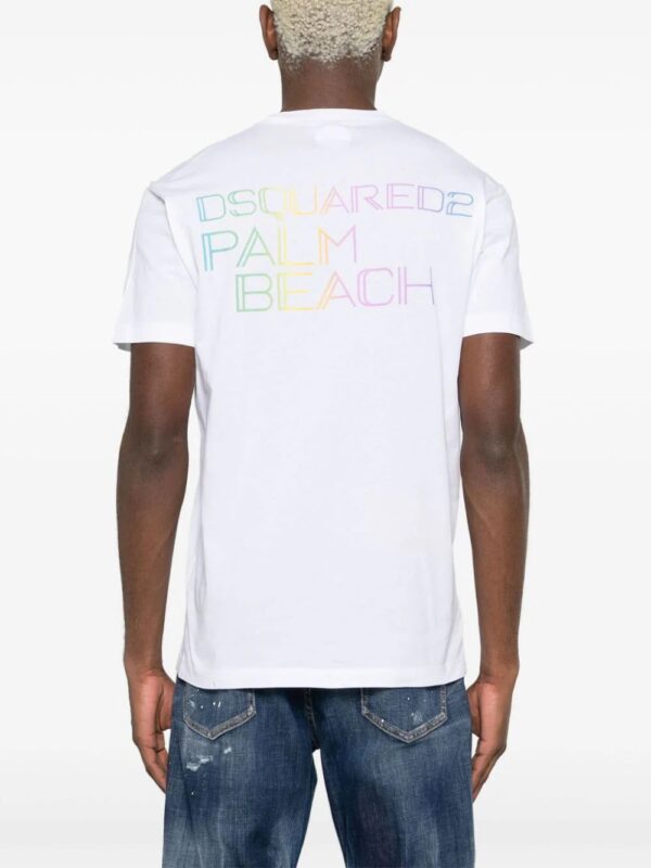 Dsquared2  logo-print cotton T-shirt - Image 4