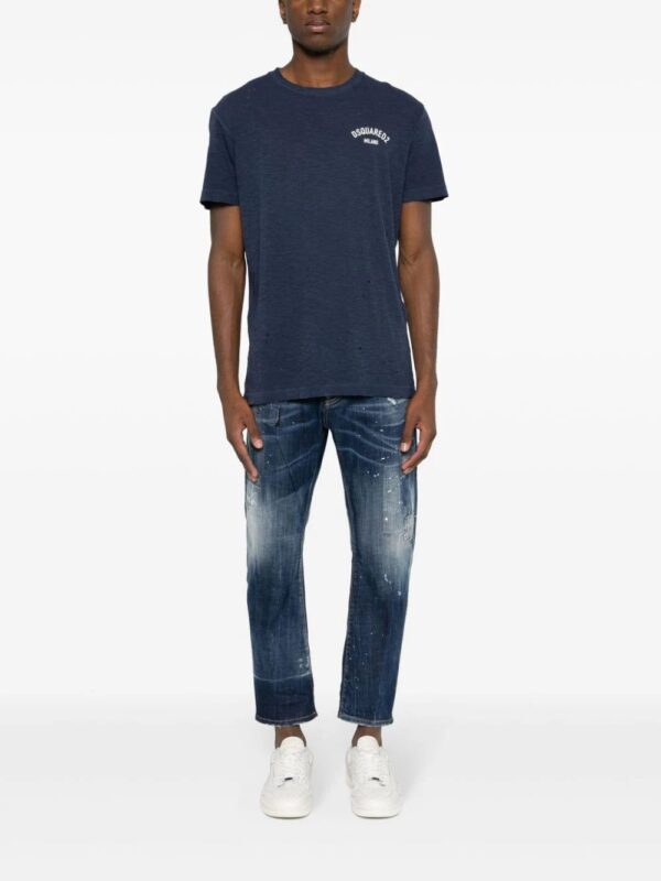 DSQUARED2  logo-print cotton T-shirt - Image 2