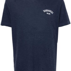 DSQUARED2  logo-print cotton T-shirt