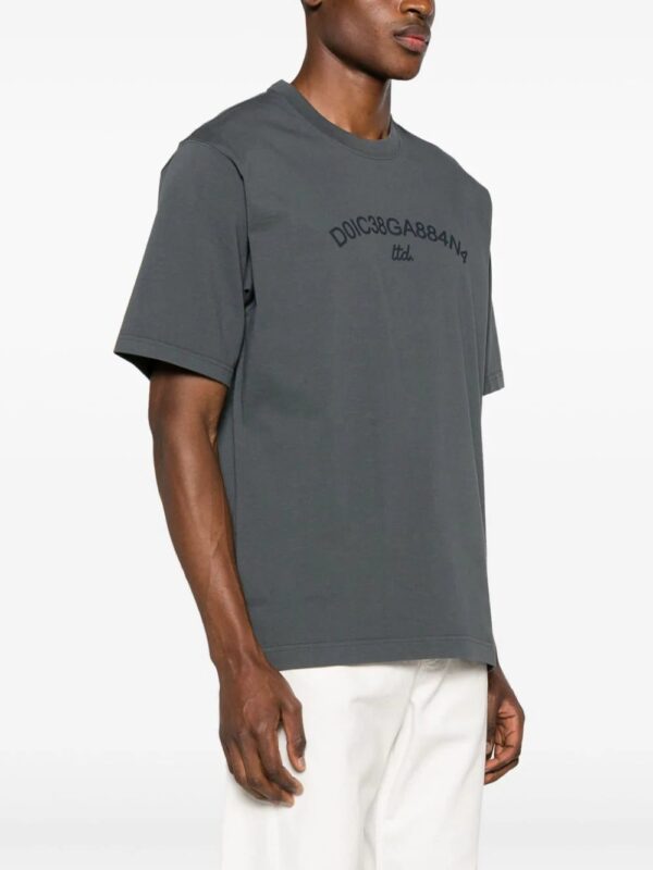 Dolce & Gabbana  logo-appliqué cotton T-shirt - Image 3