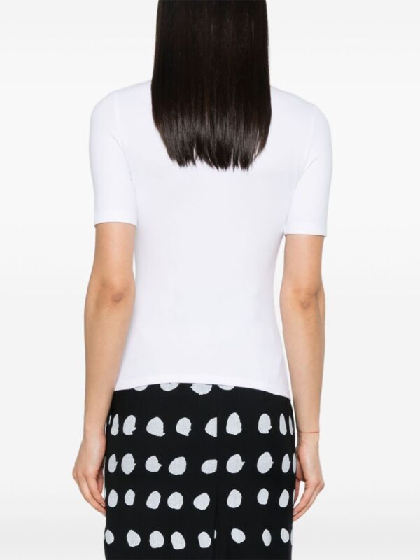 Balmain decorative-button T-shirt - Image 4