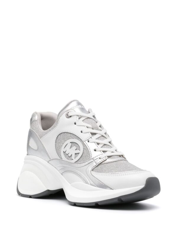Michael Michael Kors Zuma glitter-detail sneakers - Image 2