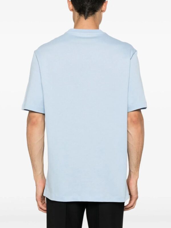 Versace  Medusa Milano embroidered T-shirt - Image 4